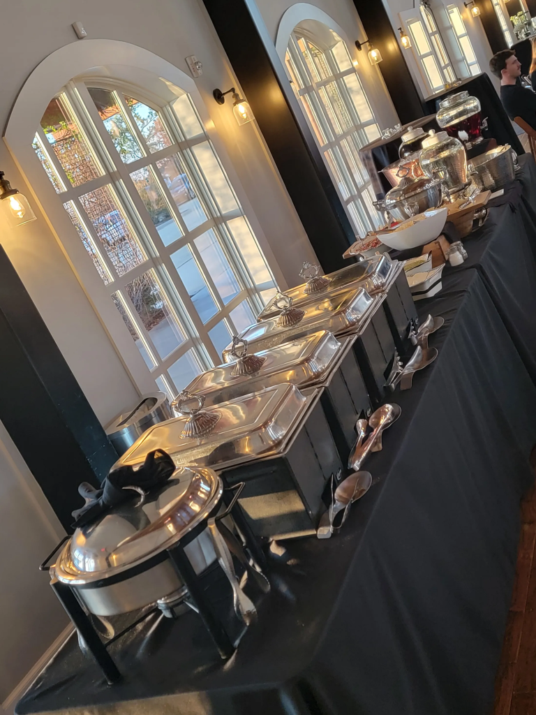 catering setup